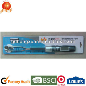 Thermometer fork/BBQ electronic fork/LED Display Thermometer S-221