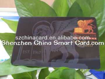 Factory Price Plastic PVC Club Gift Card