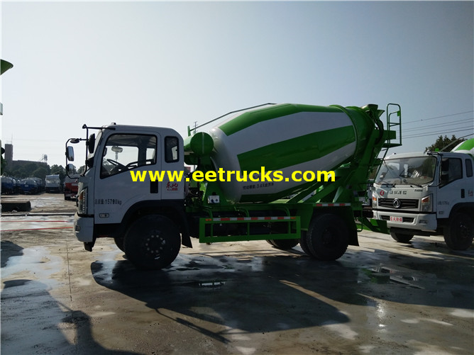 5000 لتر مركبات خرسانة Dongfeng Mixer