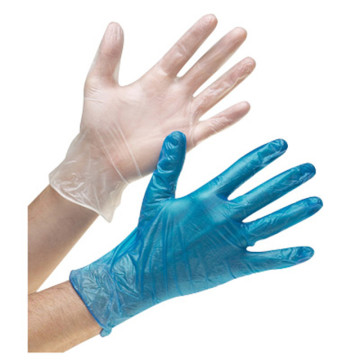 powder free examination vinyl gloves