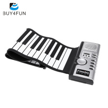 High Quality Flexible Roll Up Piano 61 Keys Soft Keyboard Piano Electronic Digital Piano Portable Silicon Electronic Organ