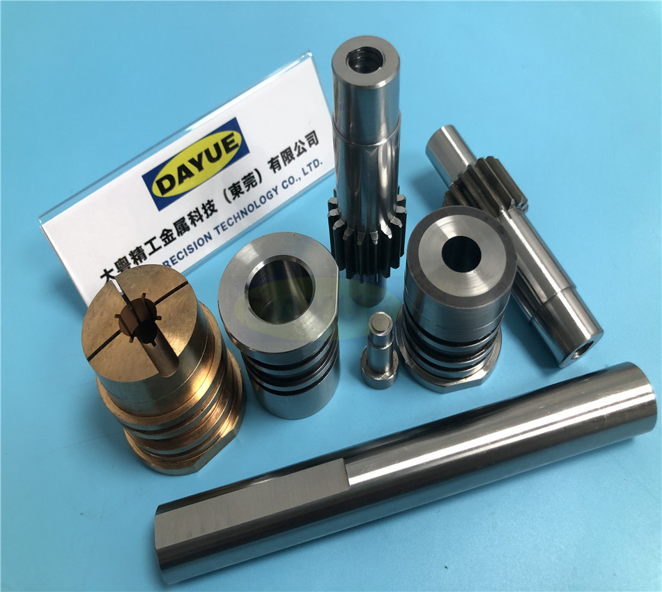 Injection mold components Threaded pins