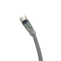 Cable de conexión de 4 polos hembra M8 recta con LED