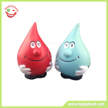 PU Foam Water Drop Squeeze Ball