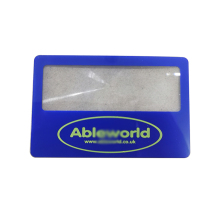 Factory Direct PVC Magnifiers - Colorful Plastic Card Magnifying Glasses for Reading