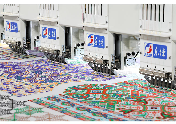 LEJIA 6 head computer embroidery machine China good price