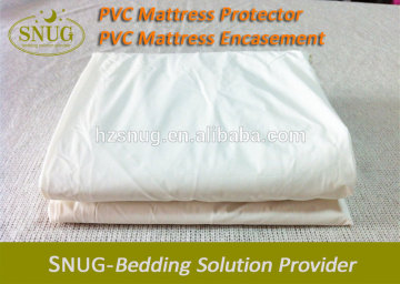 100% Vinyl disposible mattress cover mattress encasement mattress protector