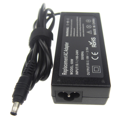 Adaptador de corriente portátil de 19V 3.15A 60W para SAMSUNG