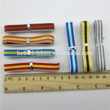 2016 Hot Selling stripe material fashion design metallic foil ribbon