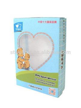 printed custom apparel gift box for baby clothes