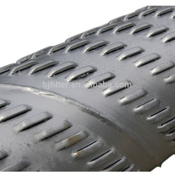 water filter pipe bridge slot galvanized carbon screens