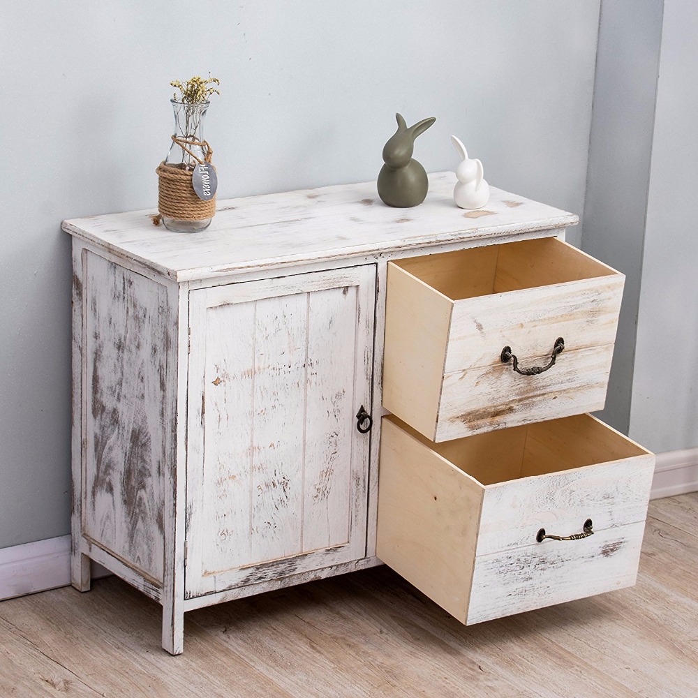 White Paulownia Wood Storage Cabinet4 Jpg