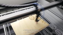 Glass Plywood MDF Acrylic wood laser cutter