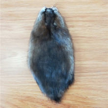Zaoqiang fur factory price wholesale tanned muskrat fur pelt