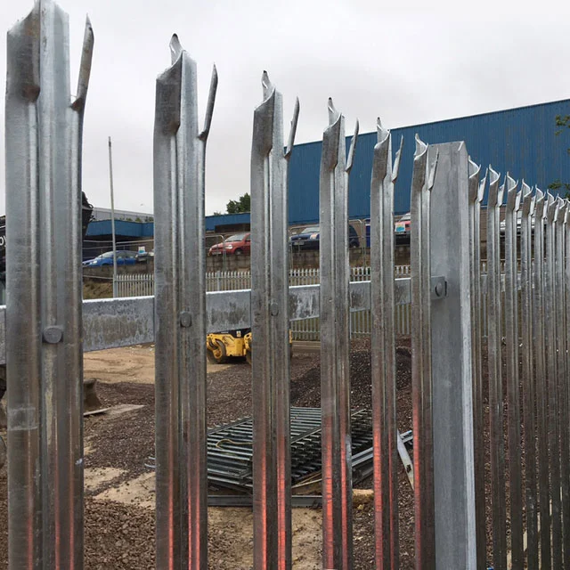 Wholesale Hot Dipped Galvanized W Pale High Security Palisade Fencing