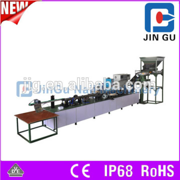 offset nut head paper strip nail collator