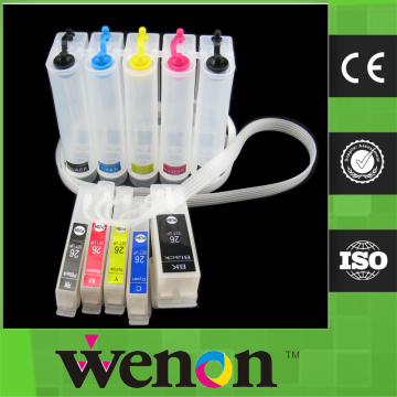 continuous ink supply system ciss for Epson XP -701 empty ciss with chip