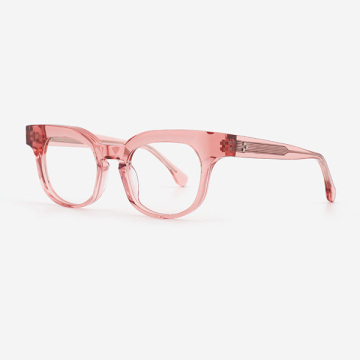 Fashion Square Thick Acetate Women's Optical Frames 23A3098