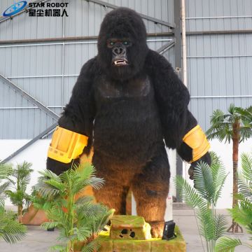 Sosok animatronik king king berkualitas tinggi