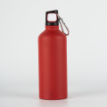 Rote leere Europa Sport Aluminium Flasche Handwerk