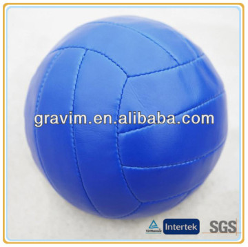 simple solid color machine stitched volleyball