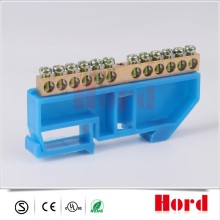 6x9 mm 12 hole with DIN-rail insulator brass Terminals Blocks