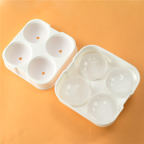 Disetujui FDA Ice Mold Silicone Ice Ball Tray
