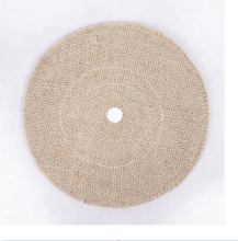 WHITE SISAL BUFFING POLISHING WHEEL