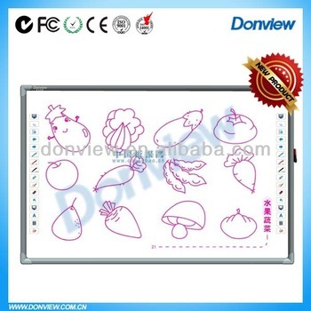 Kids drawing board touch projector writing board