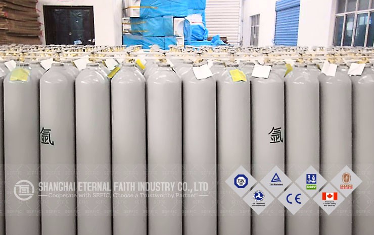 Professionally Supply 7m3 Argon Gas Cylinder For Kenya Market