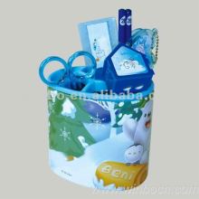 New students tin cute children stationery set