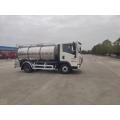 Camion de réservoir de transport de lait en acier inoxydable 3000L