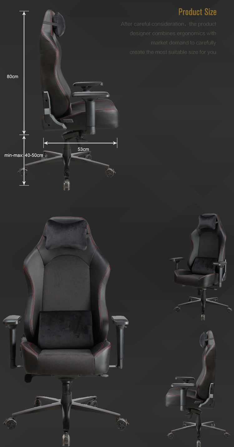 Judor Ergonomic Gaming Chair Computer PC Gamer Chair Adjustable Racing Chairs Furniture