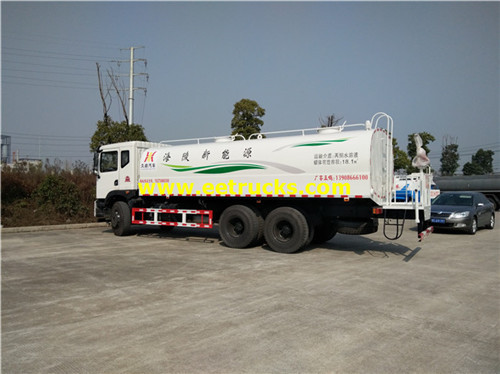 18m3 6x4 DFAC Water Tanker Trucks