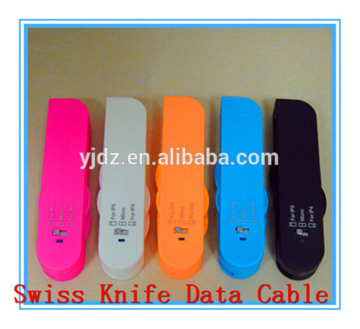 Import Cheap Goods from China Swiss Knife Switch USB Data Cable Adapter for Cell Phone