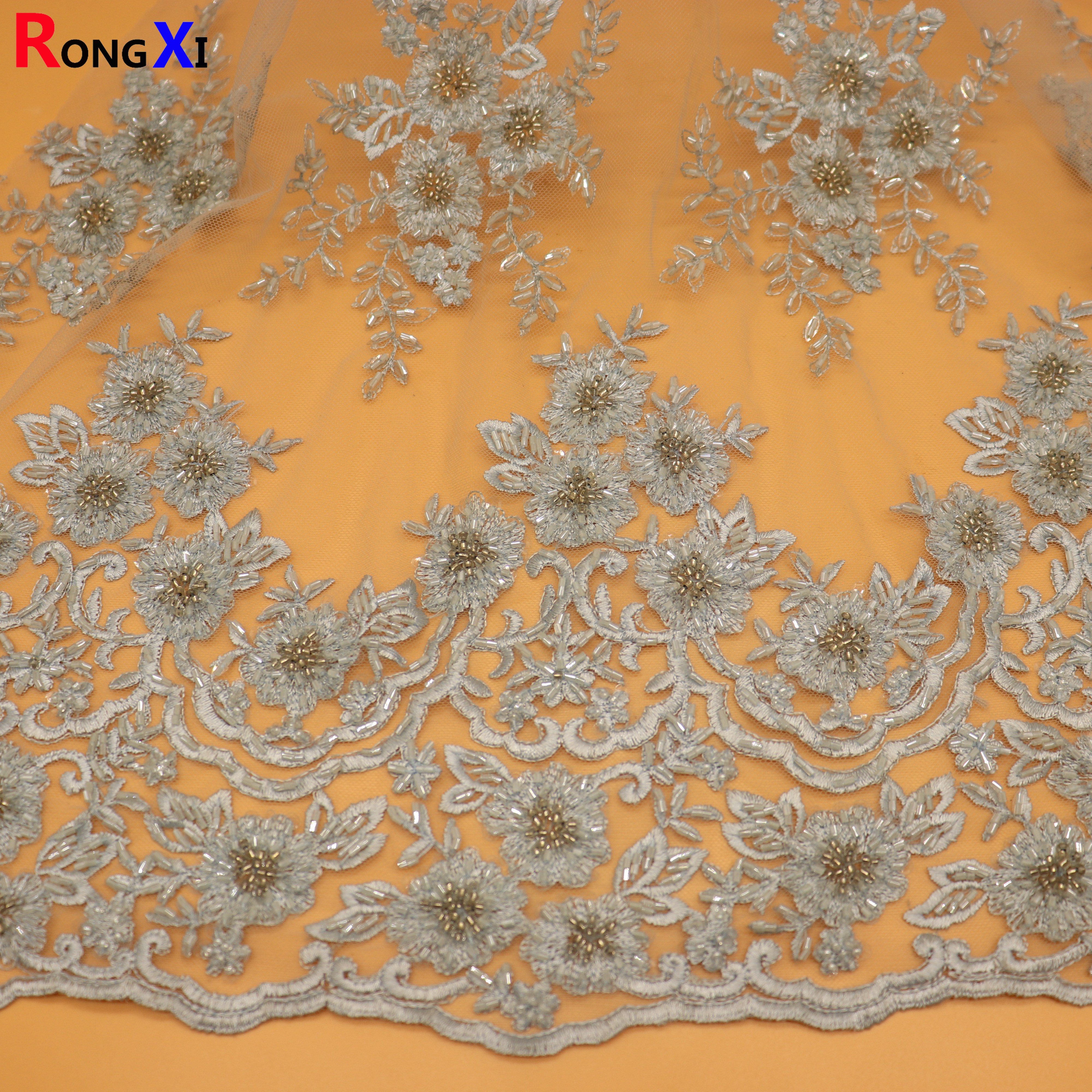RXF1672 New Design Hand Embroidery Fabrichand Embroidery Fabric With Low Price
