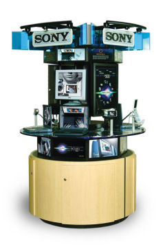 Electronic Prodcuts Sample Retail Store Design And Layout Display