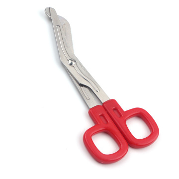 Black Stainless Steel Medical Shears 14.5cm - Household Elbow Gauze Bandage Scissors