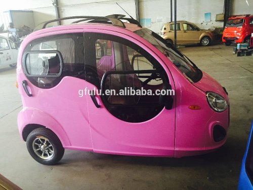 China Fulu brand 125cc enclosed body passenger tricycle with driving cabin