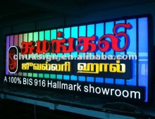 customized outdoor lighted bar sign LED lighting signboard casino sign