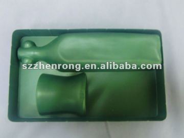 Vacuuming Plastic Products For Package