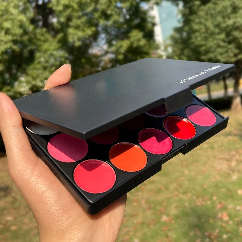 Producent makijażu Magnetyczna różowa okrągła tubka Aksamitna szminka Logo Dostosuj markę Nude Vegan Matte Lipstick