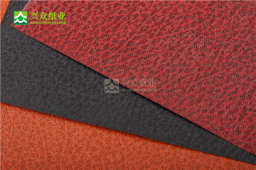 Litchi Embossing Leather Looking paper Metallic Printing