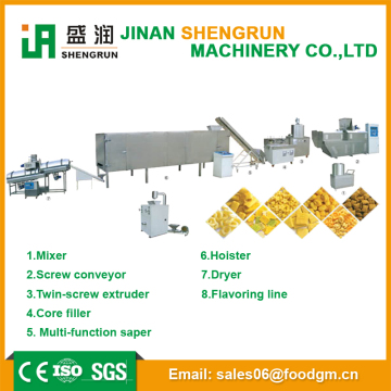 Reasonable price tasty puffed corn food extrusion machine