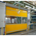 Automatic Anti-static PVC Fabric high speed shutter door