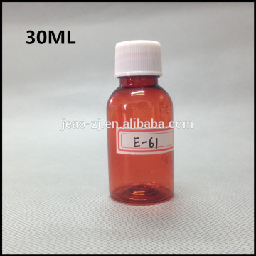 Hot sale amber mini plastic pharmaceutical pill bottles 30ml