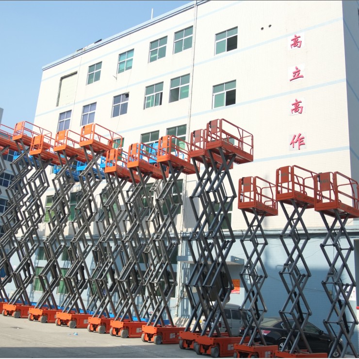 Self-Propelled Car Lift with CE Standard