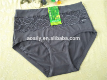 405B hot sexy modal lady panty sexy lace-trim modal panty