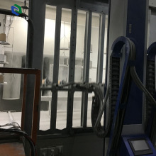 Efficient dustless automatic spray booth