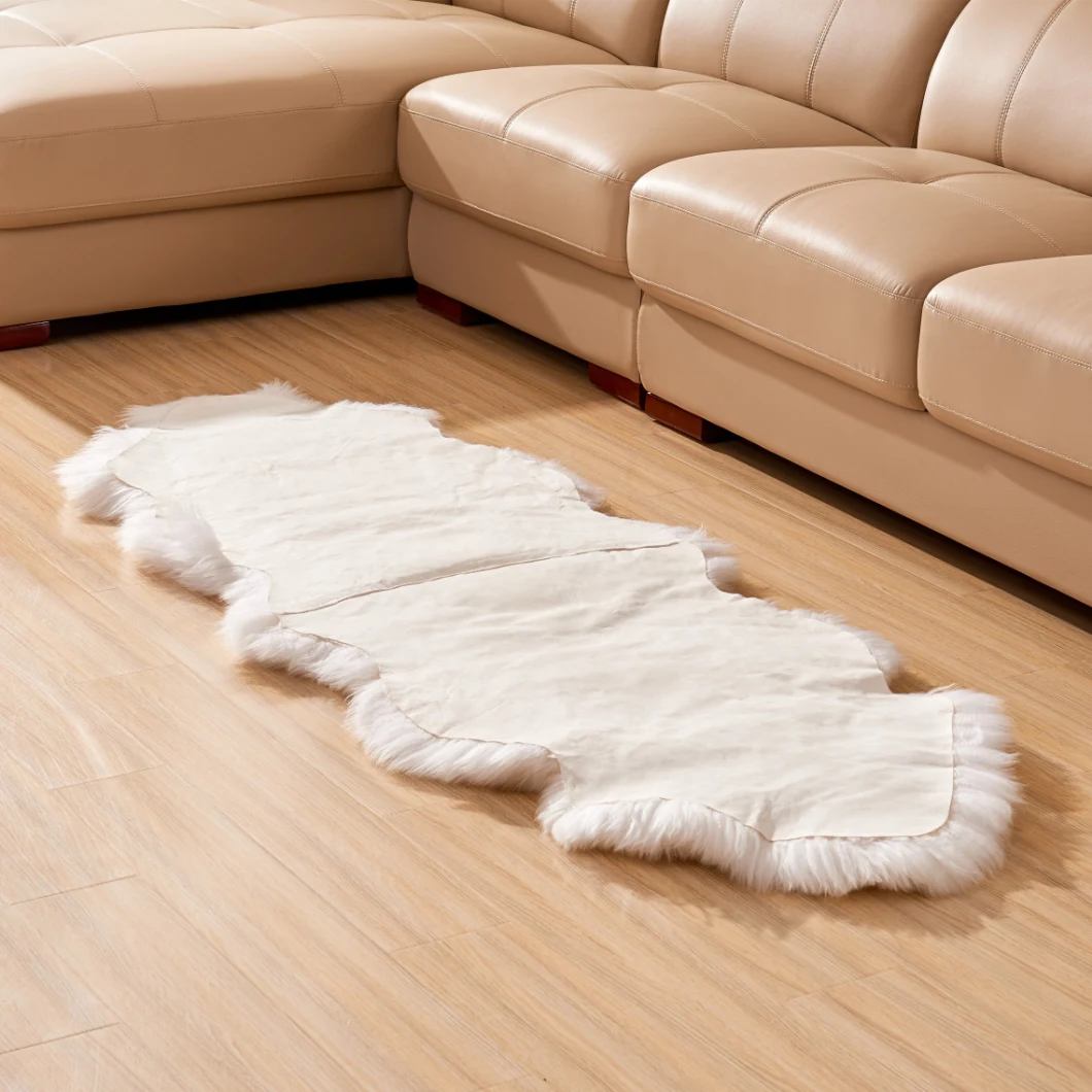 Natural Genuine Sheepskin Carpet Double Rug